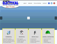 Tablet Screenshot of gfielectrical.com